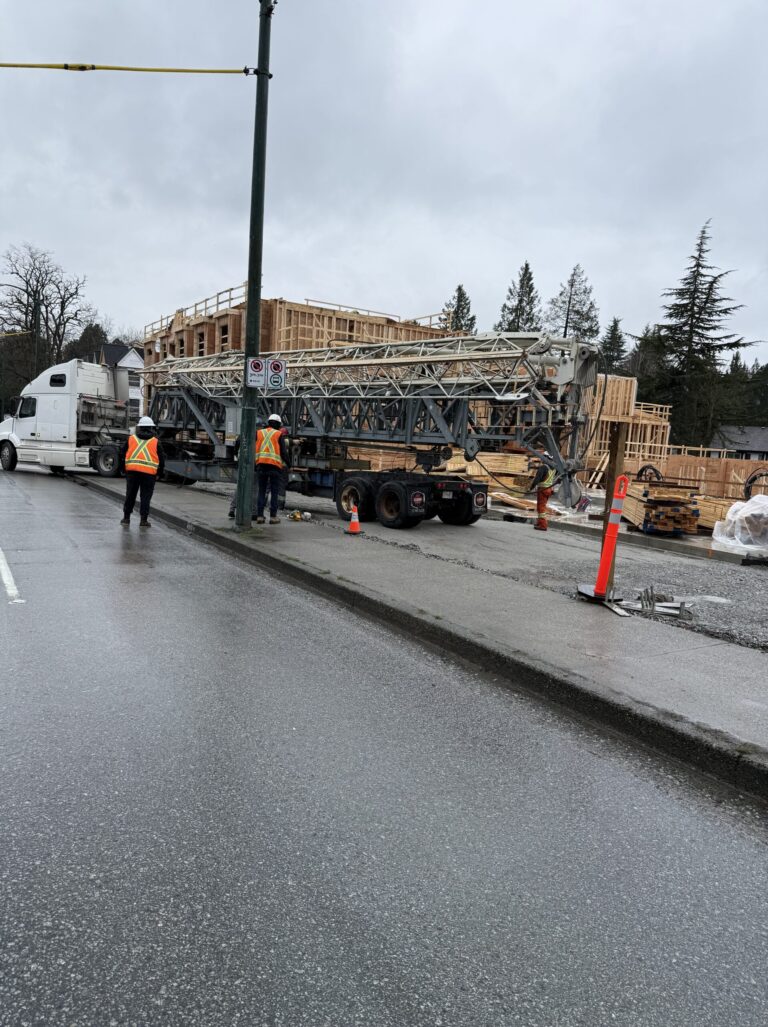 Construction Crane Installed