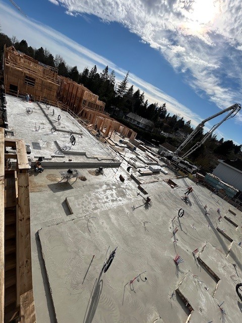 Below Grade Structure Complete